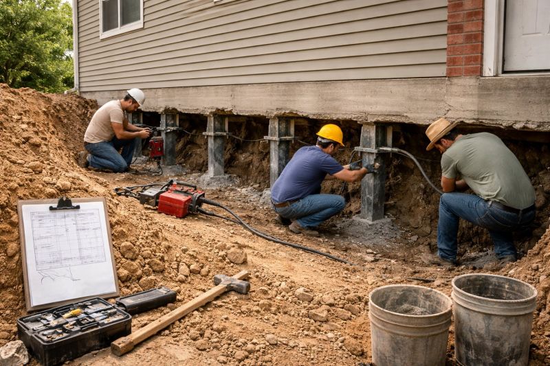 Foundation Repair in Leonardtown, MD