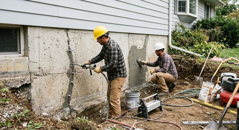 Basement Foundation Repair in La Plata, MD