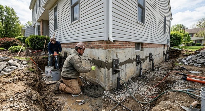 Basement Foundation Repair in Lexington Park, MD