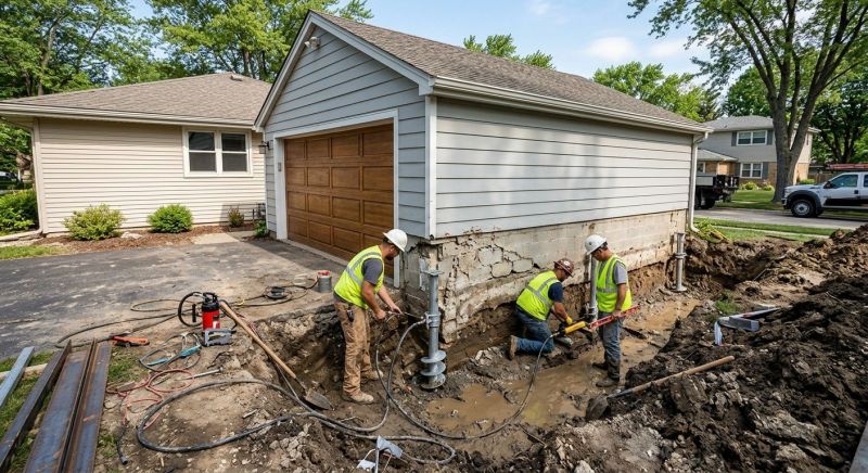 Basement Foundation Repair in Lusby, MD