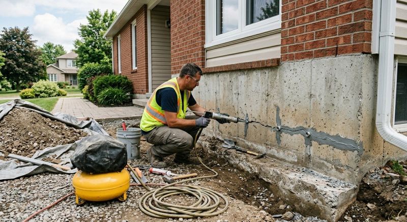 Basement Foundation Repair in Westmoreland County, VA