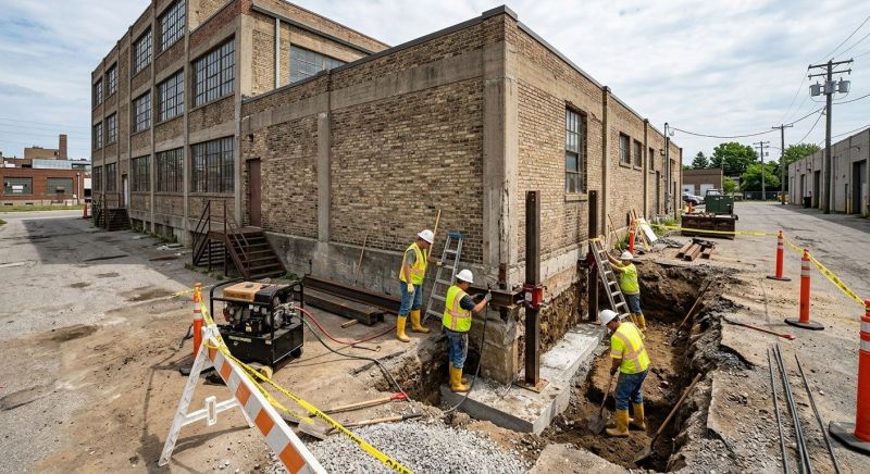 Building Foundation Repair in Calvert County, MD