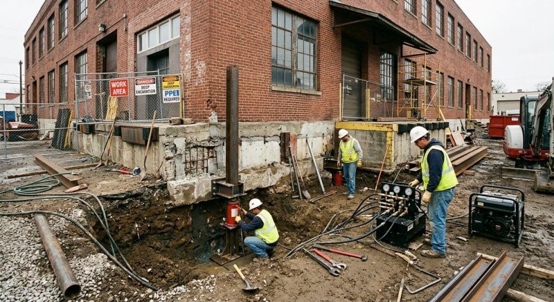 Building Foundation Repair in Huntingtown, MD