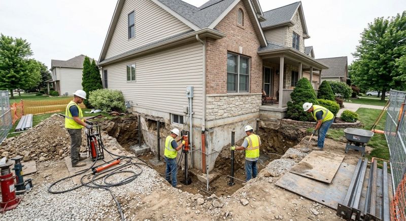 Building Foundation Repair in Kinsale, VA