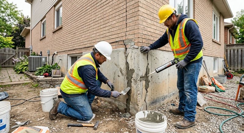 Building Foundation Repair in Kinsale, VA