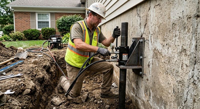 Concrete Foundation Leveling in Leonardtown, MD