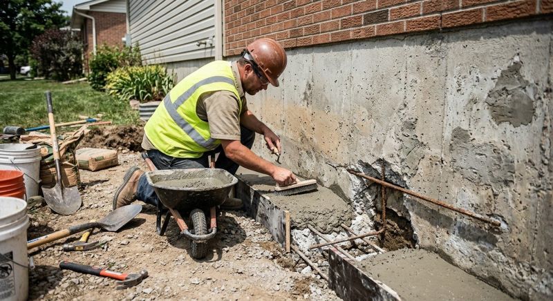 Concrete Foundation Repair in Westmoreland County, VA