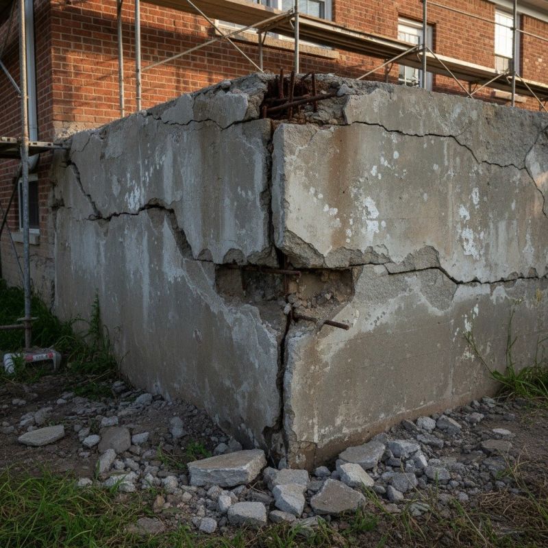 Cracked Foundation Repair in Hollywood, MD