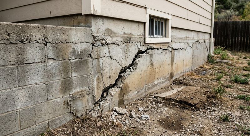 Cracked Foundation Repair in Huntingtown, MD