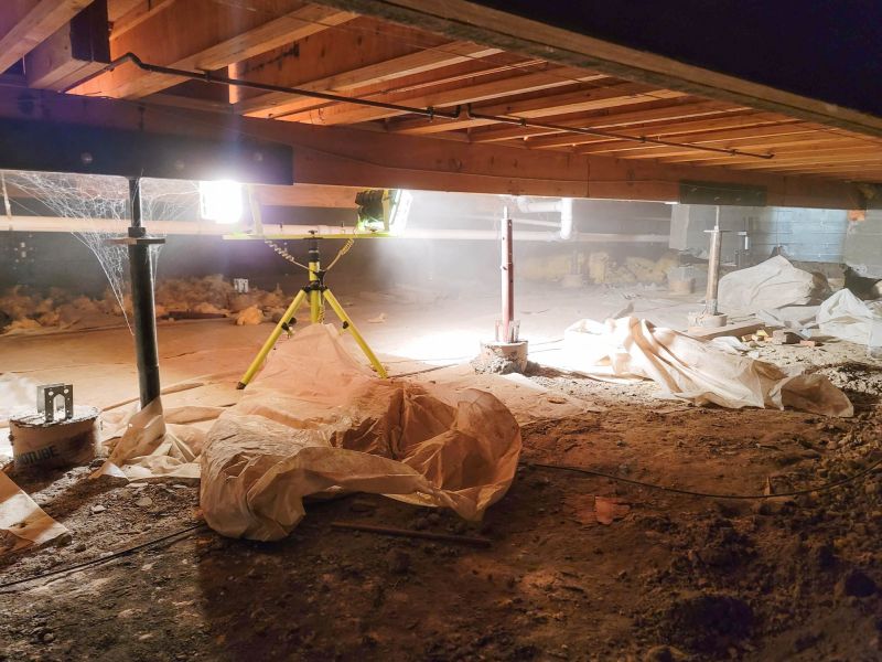 Crawlspace Foundation Repair in Warsaw, VA