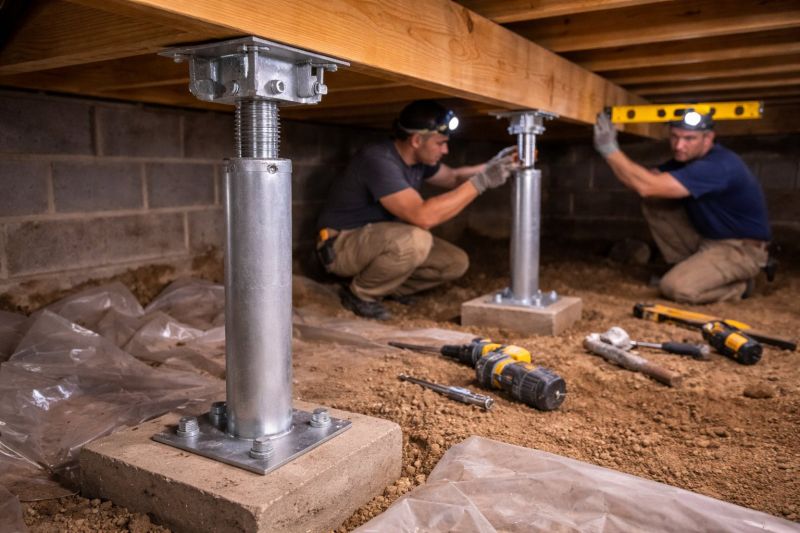 Crawlspace Structural Repair in Leonardtown, MD