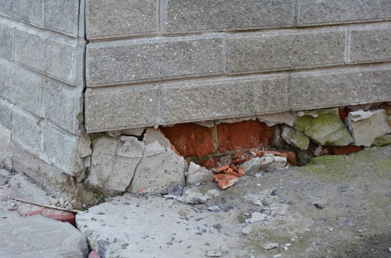 Foundation Damage Repair in Montross, VA
