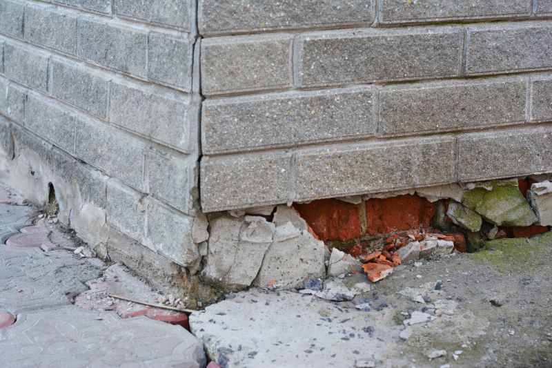 Foundation Damage Repair in Montross, VA