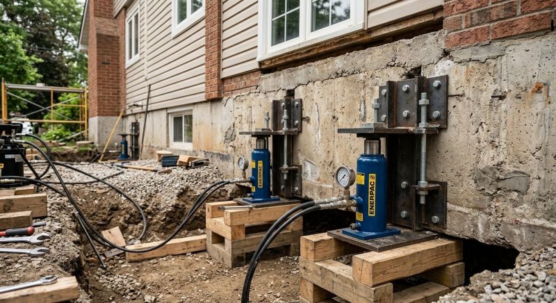 Foundation Jacking in Calvert County, MD