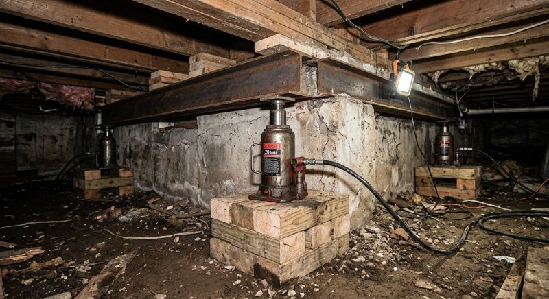 Foundation Jacking in Colonial Beach, VA