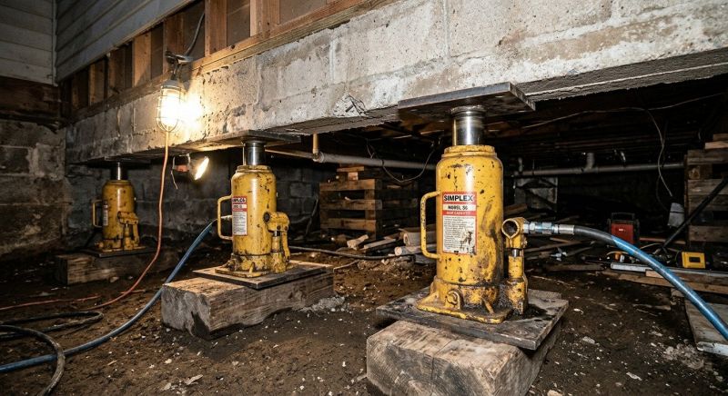 Foundation Jacking in Colonial Beach, VA