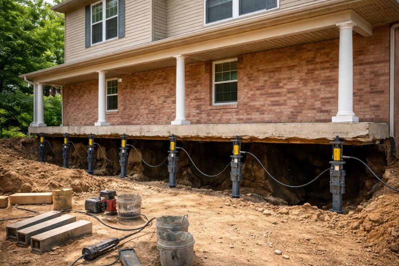 Foundation Jacking in Huntingtown, MD