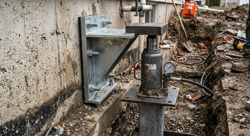 Foundation Jacking in Kinsale, VA