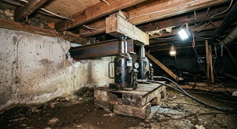 Foundation Jacking in La Plata, MD