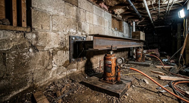 Foundation Jacking in Leonardtown, MD
