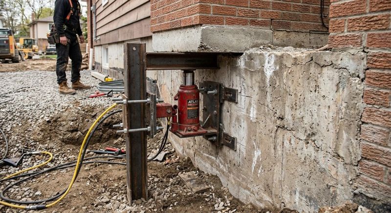 Foundation Jacking in Leonardtown, MD