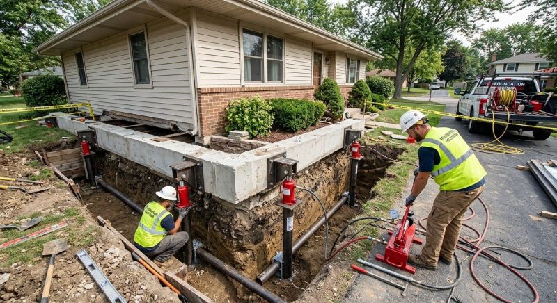 Foundation Jacking in Montross, VA