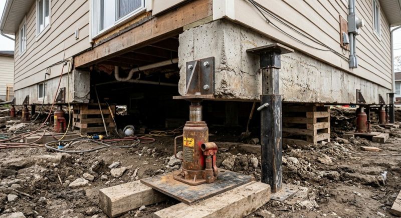 Foundation Jacking in Newburg, MD