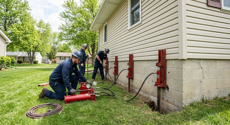 Foundation Jacking in Saint Inigoes, MD