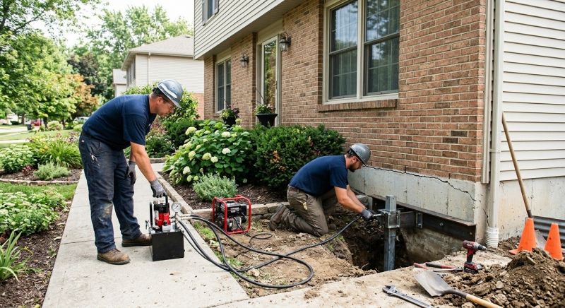 Foundation Jacking in Warsaw, VA
