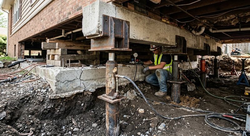 Foundation Lifting in California, MD