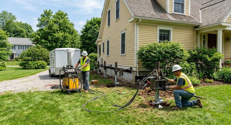 Foundation Lifting in Calvert County, MD