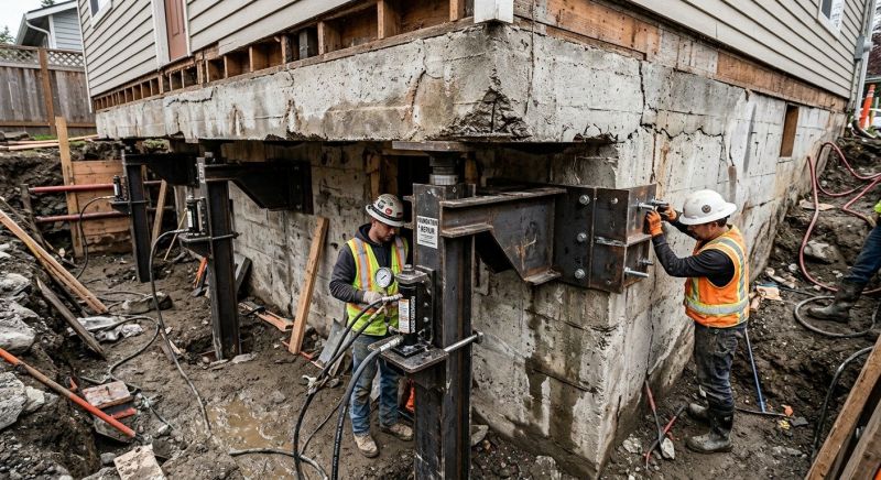 Foundation Lifting in Huntingtown, MD