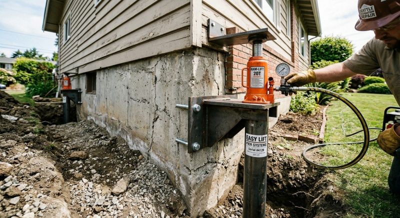 Foundation Lifting in Lusby, MD
