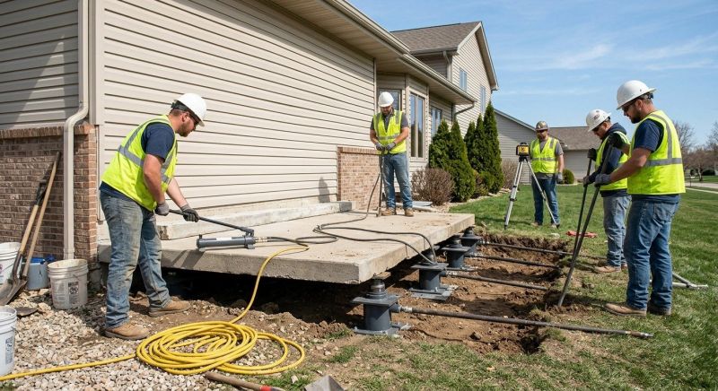 Foundation Lifting in Mechanicsville, MD