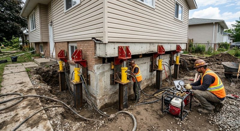 Foundation Lifting in Montross, VA