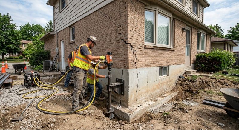 Foundation Lifting in Saint Leonard, MD