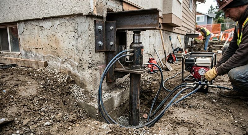 Foundation Lifting in Westmoreland County, VA