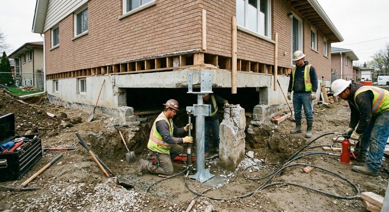 Foundation Pier Repair in Leonardtown, MD