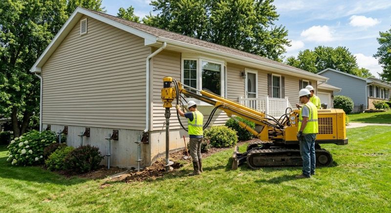 Foundation Raising in Calvert County, MD