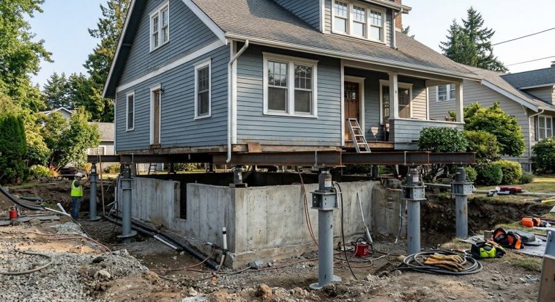 Foundation Raising in Colonial Beach, VA