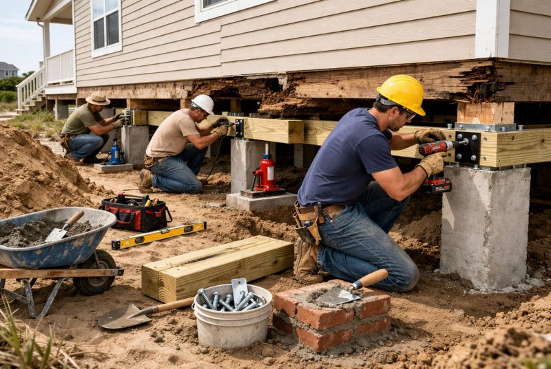 Foundation Raising in Huntingtown, MD