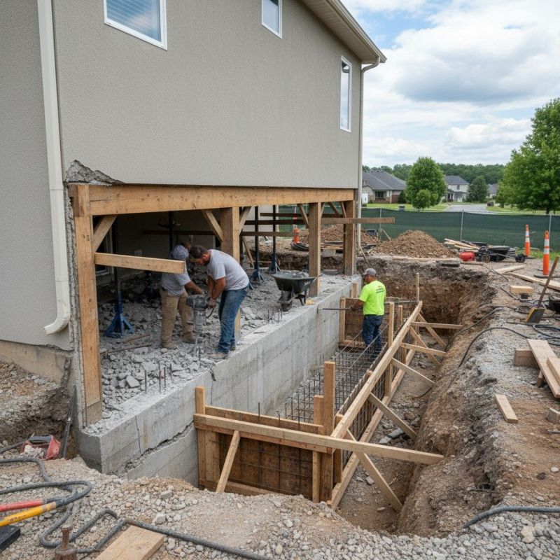 Foundation Repair in Kinsale, VA