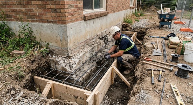 Foundation Repair in Saint Leonard, MD