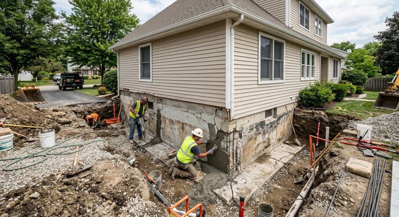 Foundation Restoration in Leonardtown, MD