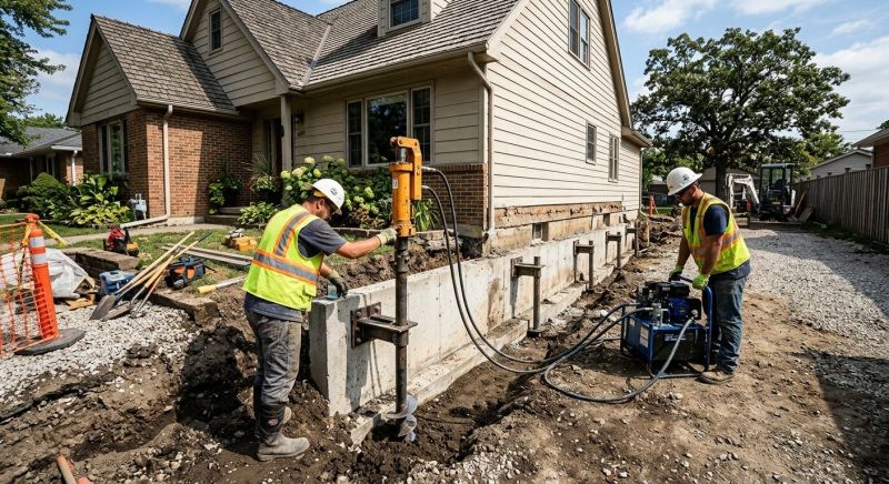 Foundation Stabilizing in Leonardtown, MD