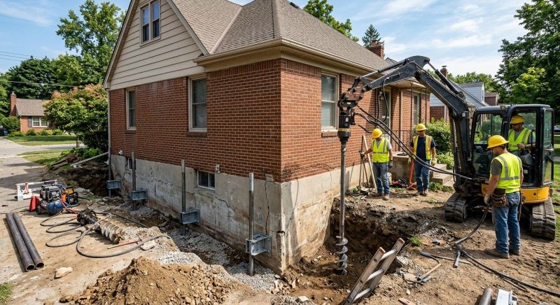 Foundation Stabilizing in Leonardtown, MD