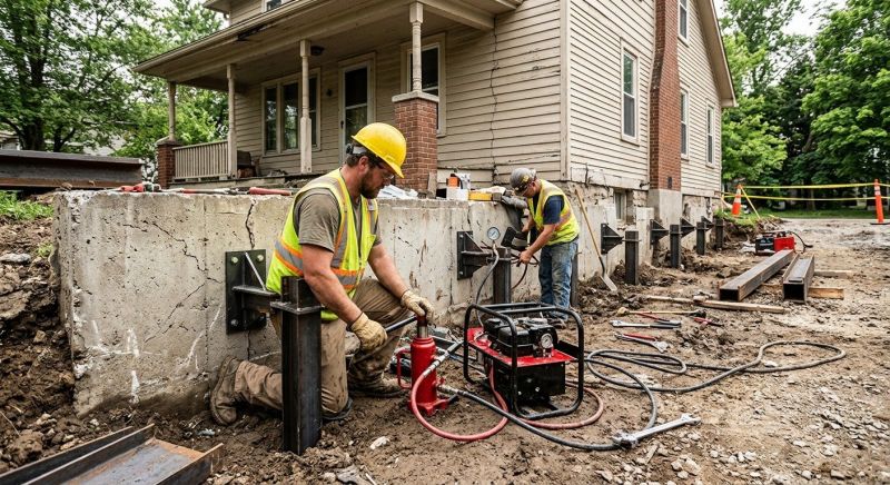 Foundation Stabilizing in Mechanicsville, MD
