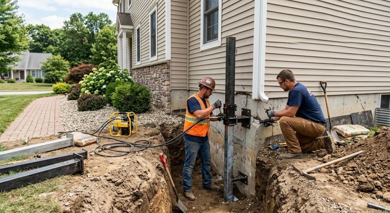 Foundation Stabilizing in Saint Leonard, MD