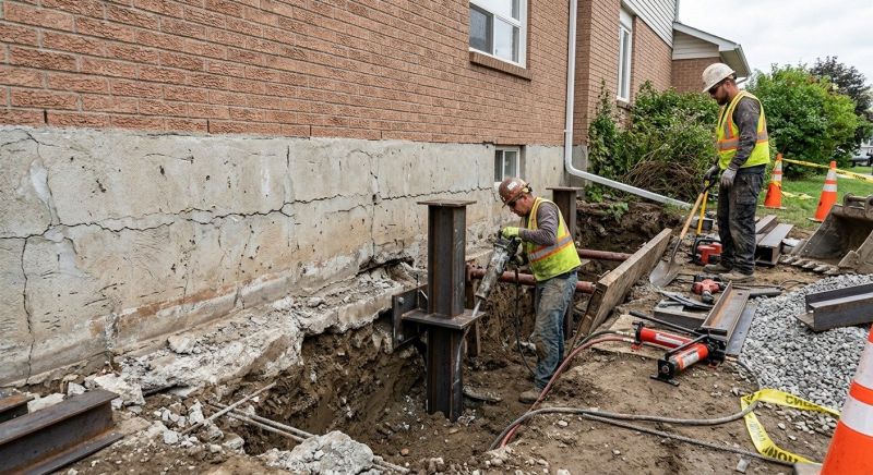 Foundation Structural Repair in Huntingtown, MD