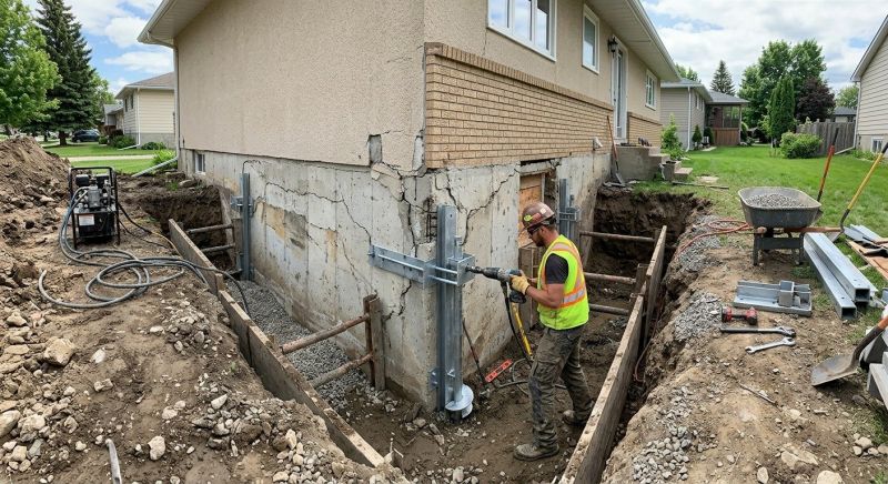 Foundation Structural Repair in Lusby, MD